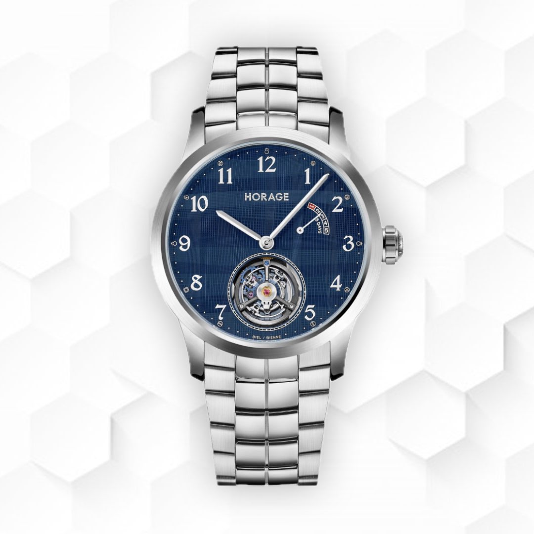 Horage Tourbillon 2 Blue Livre de Durrow (In Stock - Ships Now)