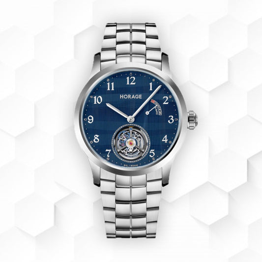 Horage Tourbillon 2 Blue Livre de Durrow (In Stock - Ships Now)