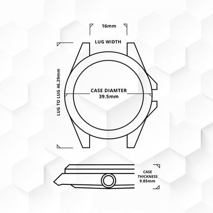 Horage Supersede GMT 12:00 White (In Stock - Ships Now)