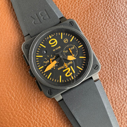 Bell & Ross BR 03-94 Orange Limited Edition BR 03-94-S-01225 (Pre-owned)