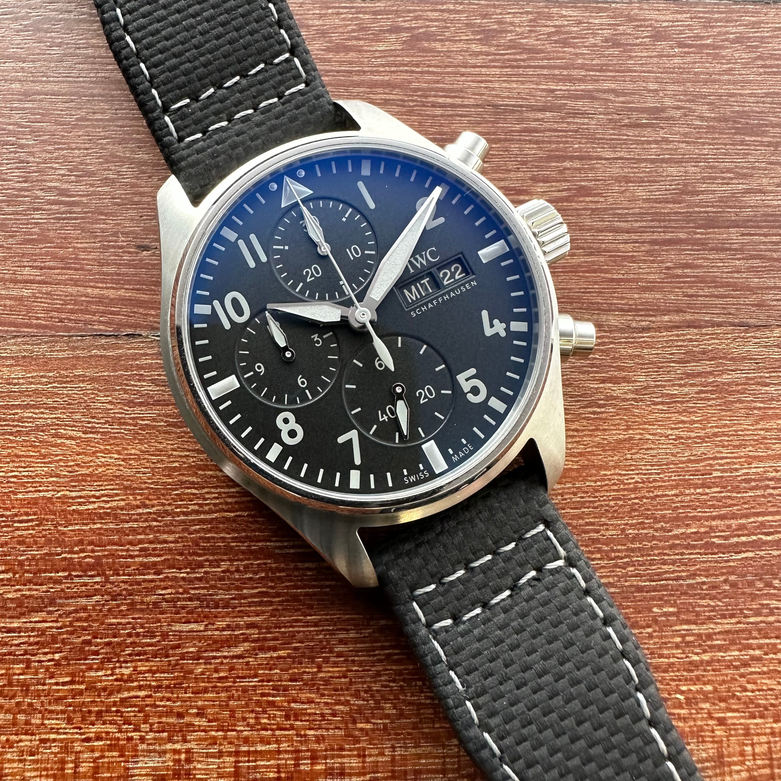 IWC Pilot s Chronograph C.03 Pre owned 022 125 Collective