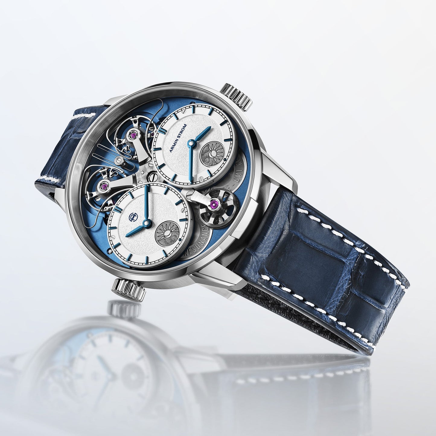 Armin Strom Dual Time GMT Resonance Manufacture Edition Blue (Limited Availability)