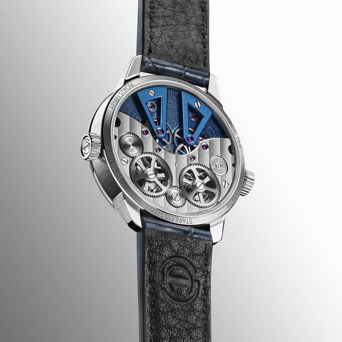 Armin Strom Dual Time GMT Resonance Manufacture Edition Blue (Limited Availability)