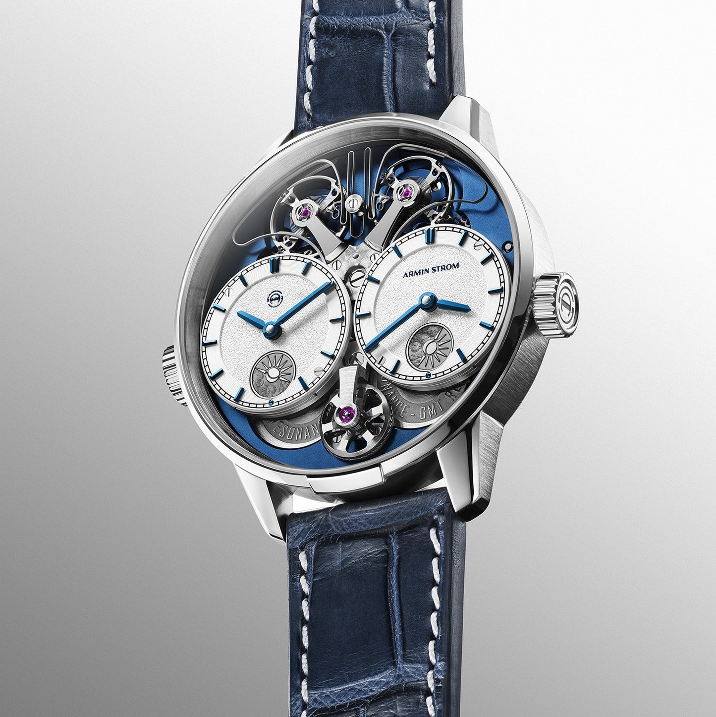 Armin Strom Dual Time GMT Resonance Manufacture Edition Blue (Limited Availability)