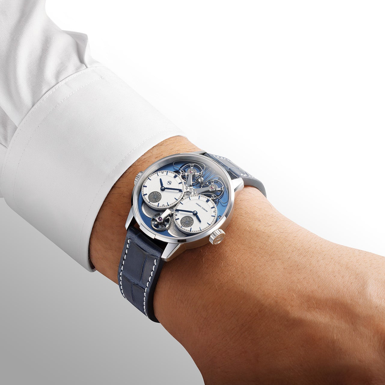 Armin Strom Dual Time GMT Resonance Manufacture Edition Blue (Limited Availability)