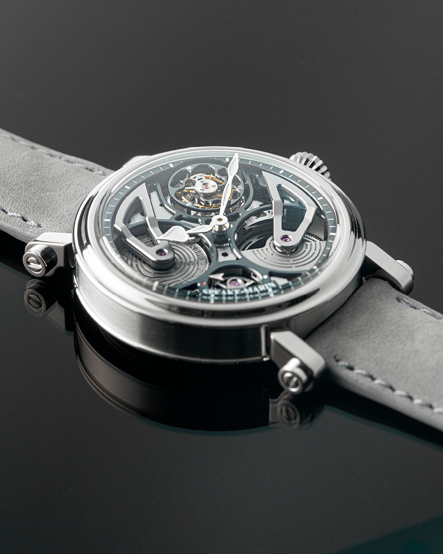 Speake-Marin Openworked Tourbillon Titanium 42mm (In-stock - Ships Now)