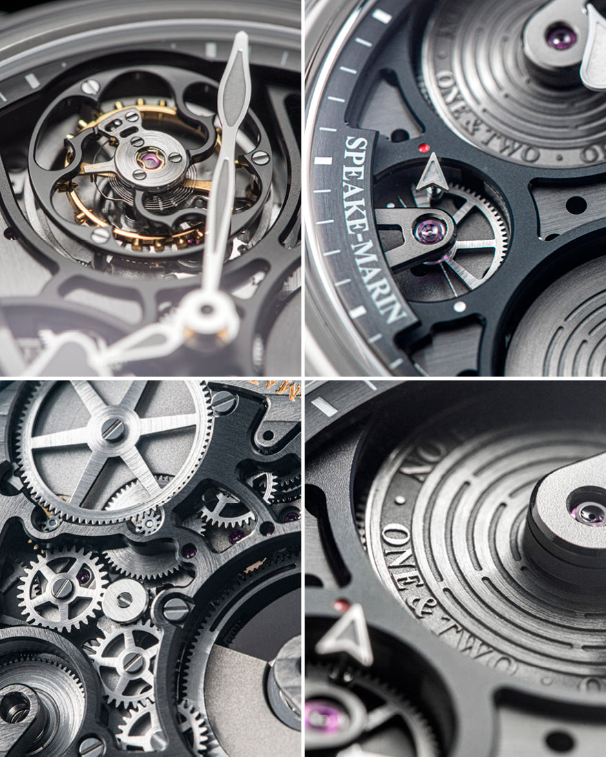 Speake-Marin Openworked Tourbillon Titanium 42mm (In-stock - Ships Now)