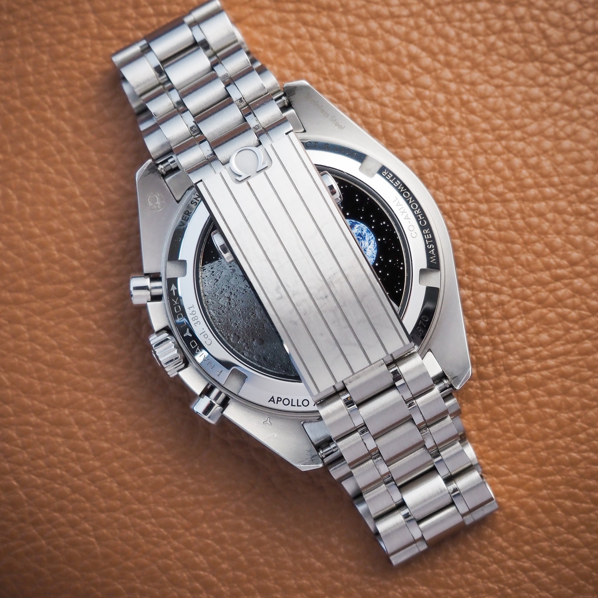 Omega Speedmaster Silver Snoopy Award 50th Anniversary 310.32