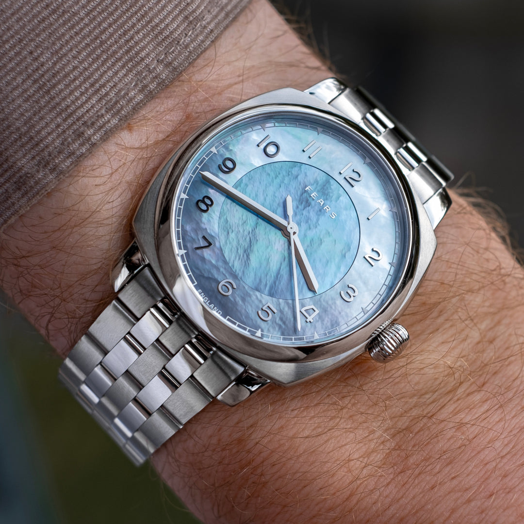 Fears Brunswick 40 Aurora - Mother of Pearl Dial
