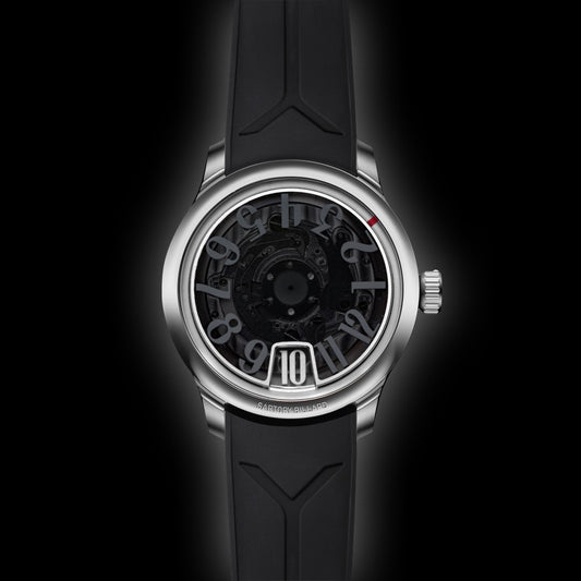 Sartory-Billard SB10 Jump Hour – Sapphire Black (Pre-order)