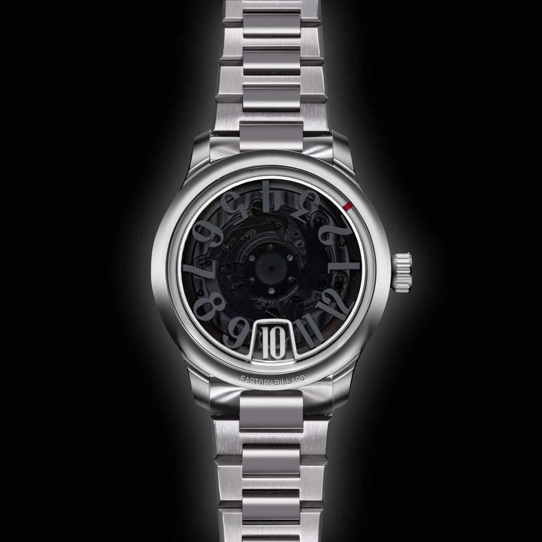 Sartory-Billard SB10 Jump Hour – Sapphire Black (Pre-order