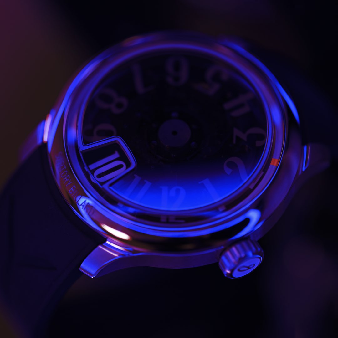Sartory-Billard SB10 Jump Hour – Sapphire Black (Pre-order