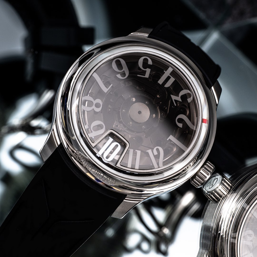 Sartory-Billard SB10 Jump Hour – Sapphire Black (Pre-order)