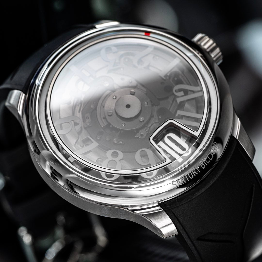 Sartory-Billard SB10 Jump Hour – Sapphire Black (Pre-order)