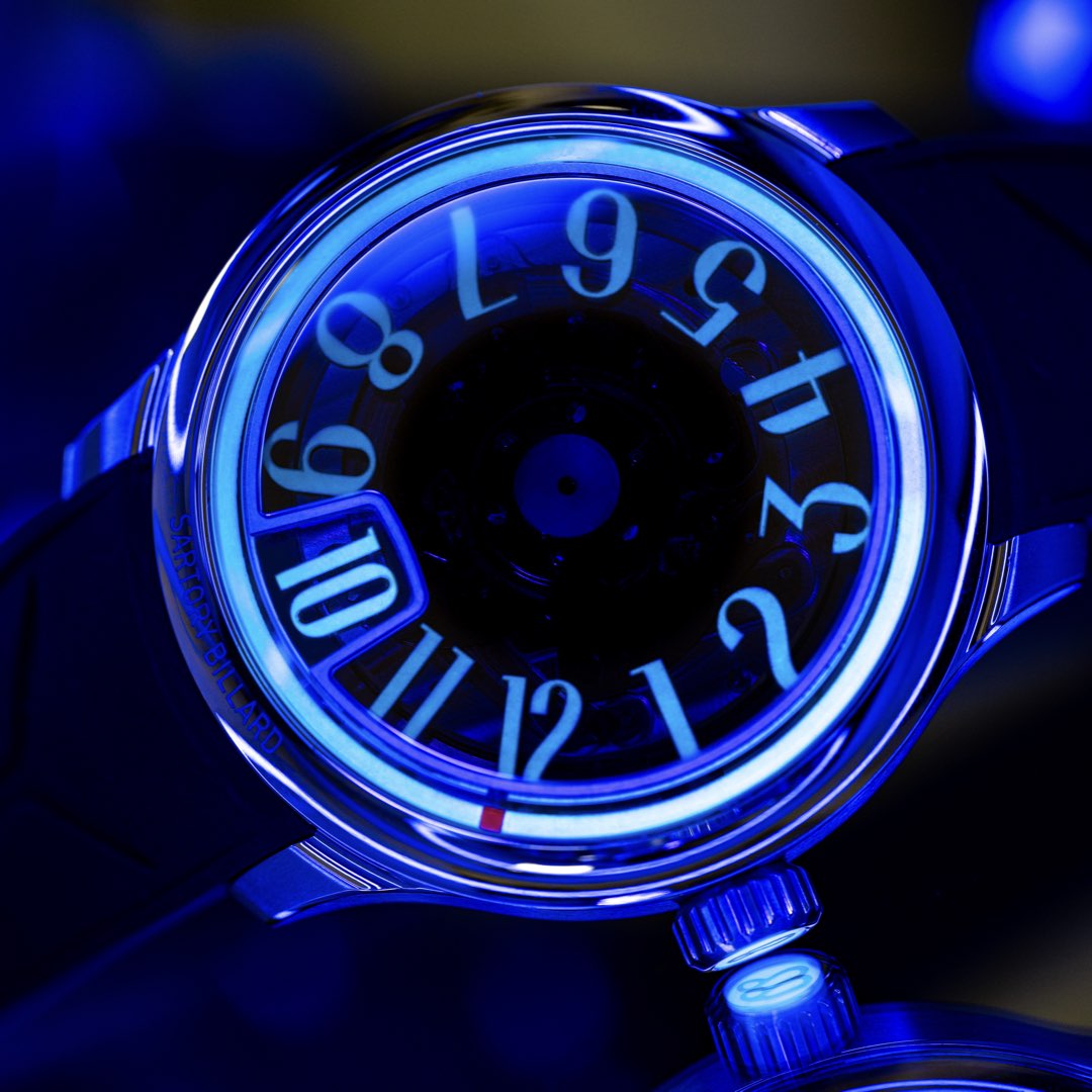 Sartory-Billard SB10 Jump Hour – Sapphire Black (Pre-order)