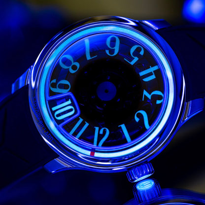 Sartory-Billard SB10 Jump Hour – Sapphire Black (Pre-order)