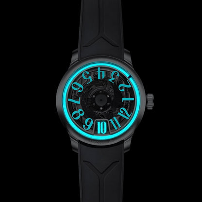 Sartory-Billard SB10 Jump Hour – Sapphire Black (Pre-order)