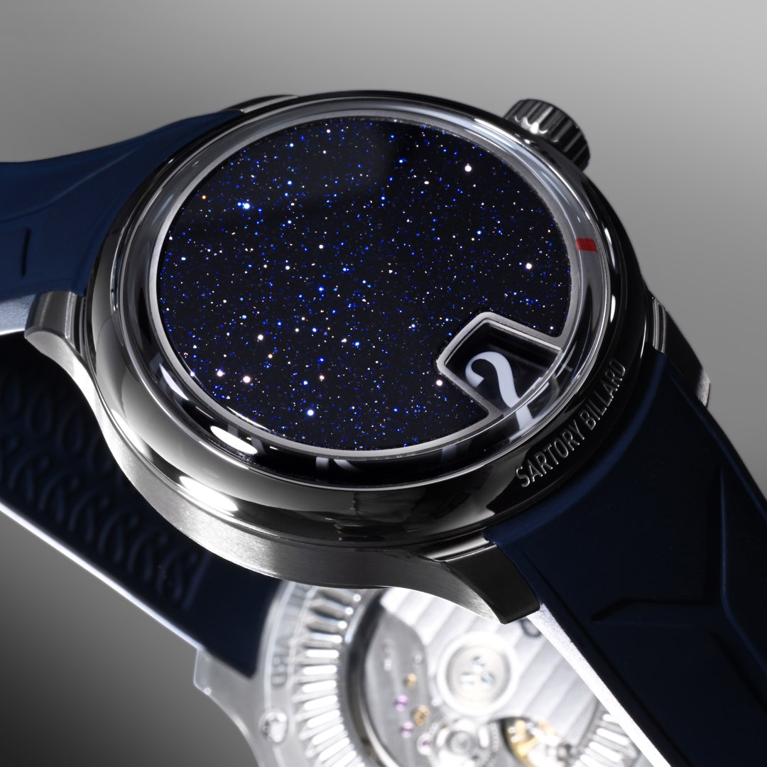 Sartory-Billard SB10 Jumping Hour – Blue Aventurine (Pre-order)