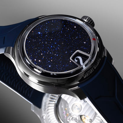 Sartory-Billard SB10 Jumping Hour – Blue Aventurine (Pre-order)