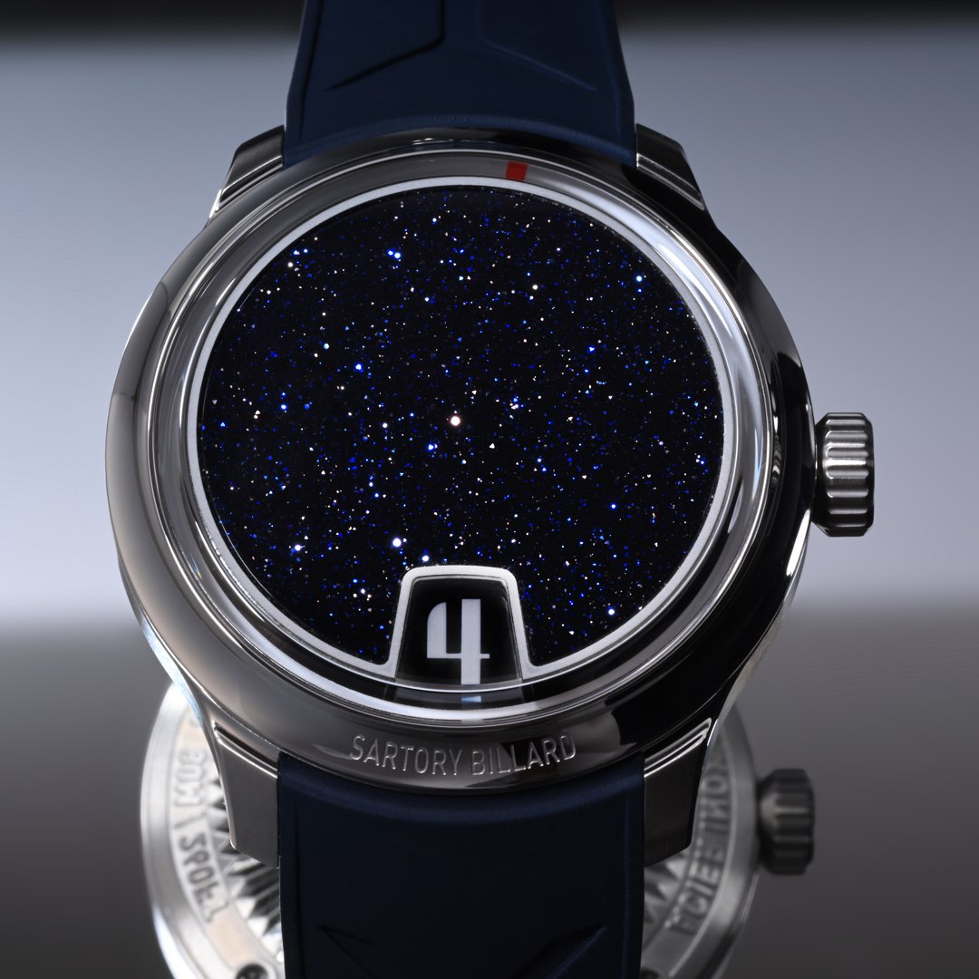 Sartory-Billard SB10 Jumping Hour – Blue Aventurine (Pre-order)
