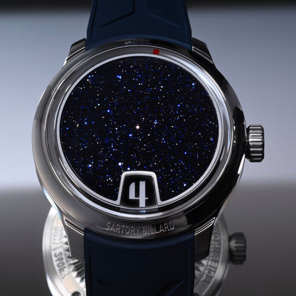 Sartory-Billard SB10 Jumping Hour – Blue Aventurine (Pre-order)