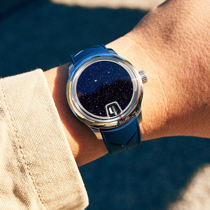 Sartory-Billard SB10 Jumping Hour – Blue Aventurine (Pre-order)