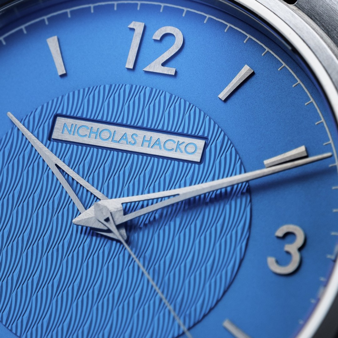 Nicholas Hacko Mark II Blue In stock Ships Now Collective Horology