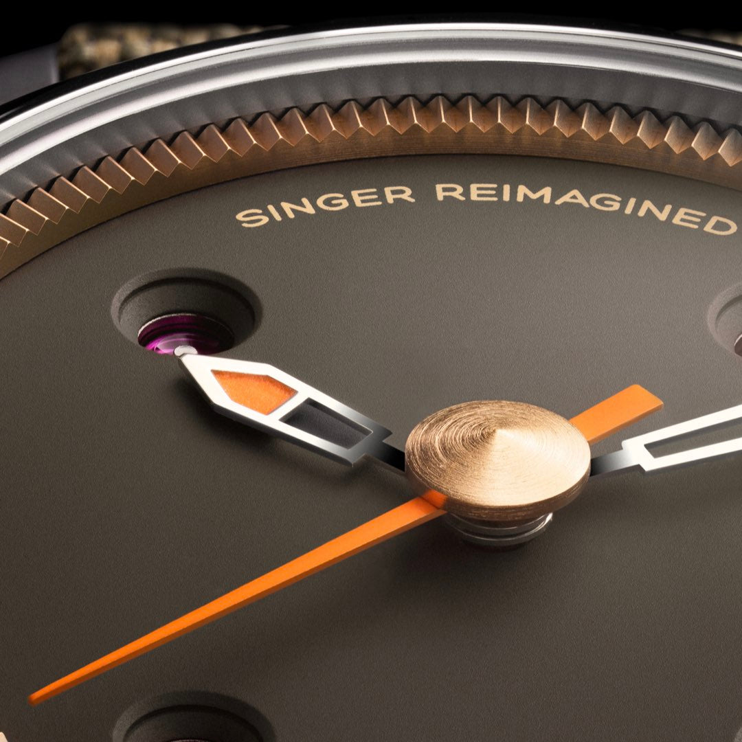 Singer Reimagined Caballero Titanium Cocoa Brown SR702-5 (Pre-order)