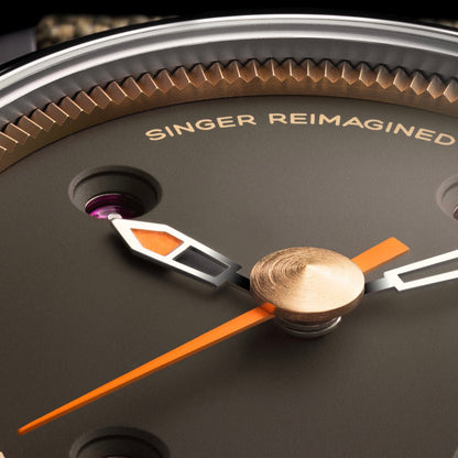 Singer Reimagined Caballero Titanium Cocoa Brown SR702-5 (Pre-order)