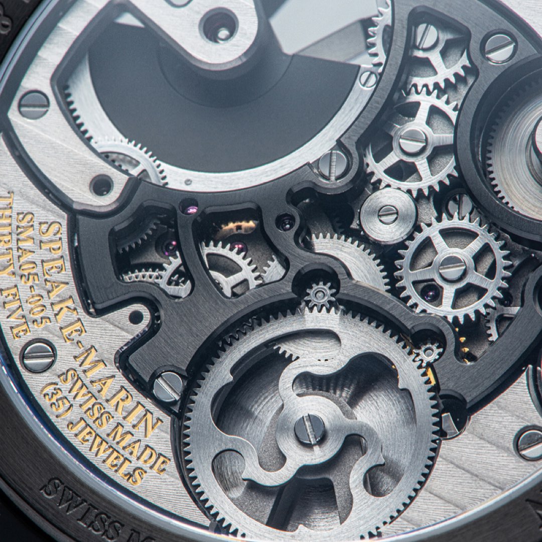 Speake-Marin Openworked Tourbillon Black DLC 38mm (In-stock - Ships Now)