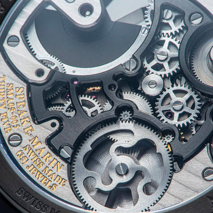 Speake-Marin Openworked Tourbillon Black DLC 38mm (In-stock - Ships Now)