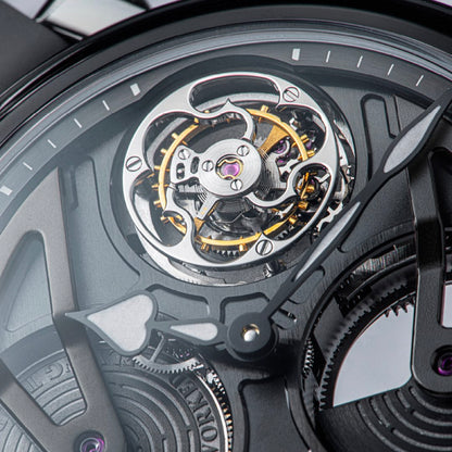 Speake-Marin Openworked Tourbillon Black DLC 38mm (In-stock - Ships Now)