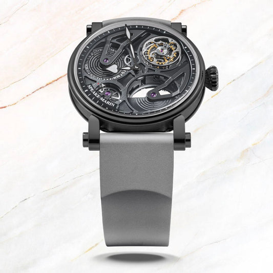 Speake-Marin Openworked Tourbillon Black DLC 38mm (In-stock - Ships Now)