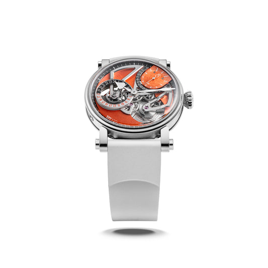Speake-Marin Dual Time Terracotta 38mm (Special Order)