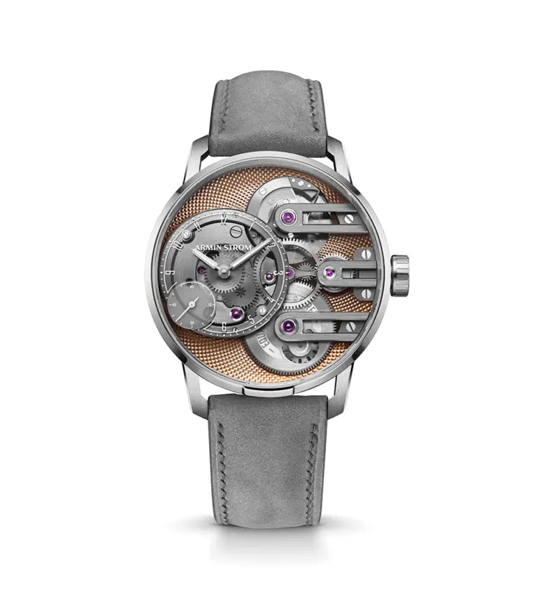 Armin Strom Gravity Equal Force Ultimate Sapphire Salmon (In Stock - Ships Now)