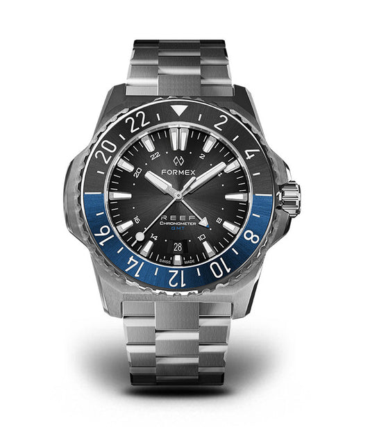 Formex REEF GMT Automatic Chronometer 300M Black and Blue Dial 42mm (2202.1.5323.100)