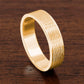 J.N. Shapiro Engine Turned Ring in 18k Yellow Gold